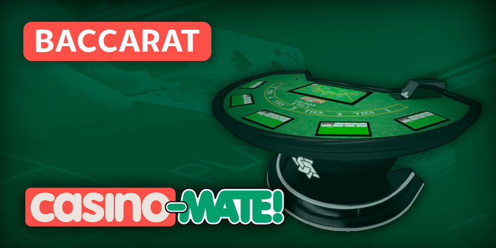 Baccarat games for Australians at Casino Mate - what need to know